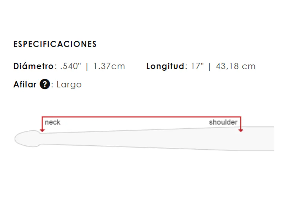 Baquetas Vic Firth 7A American Concept Punta de Madera 4