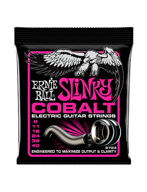 Set Cuerdas Ernie Ball Guitarra Eléc. S Slinky 9-42 2723