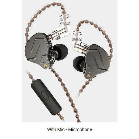 Audífono ZSN PRO-MIC KZ
