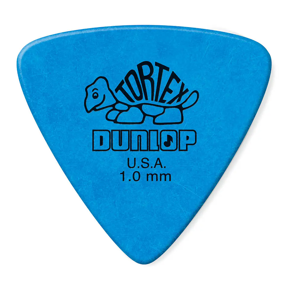 Uñetas Dunlop Tortex Triangle 431R 1.0 Bolsa 72Un 1