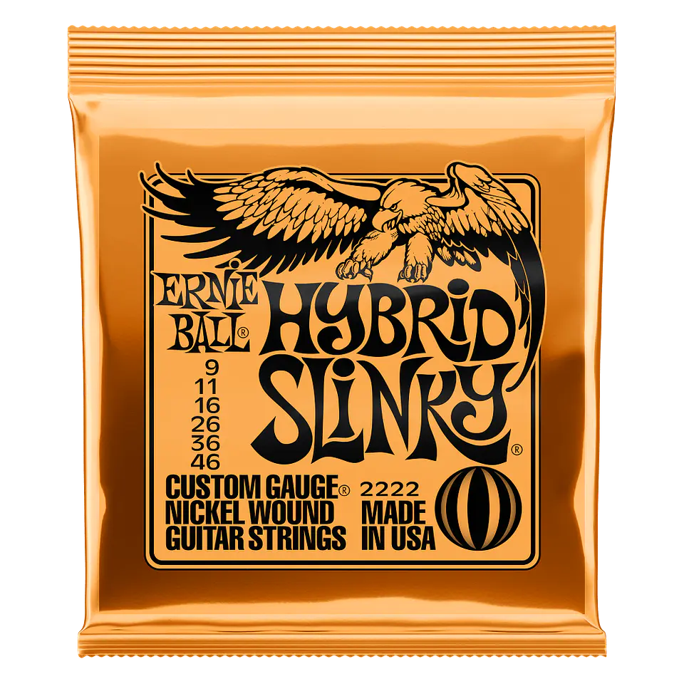 Set de cuerdas Ernie Ball Hybrid Slinky 9 – 46 1