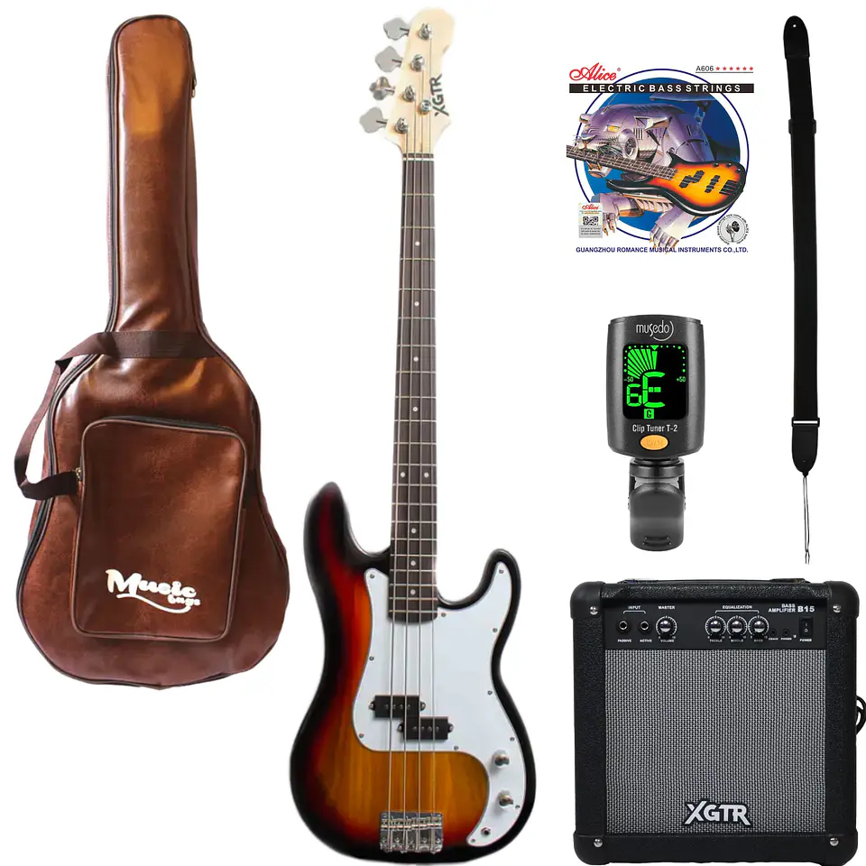 Pack bajo eléctrico PB100-SB Sunburst XGTR 1