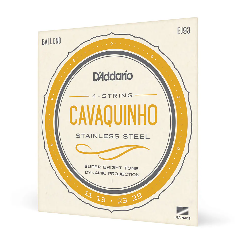 Set de cuerdas Cavaquinho Stainless EJ93 Daddario 1