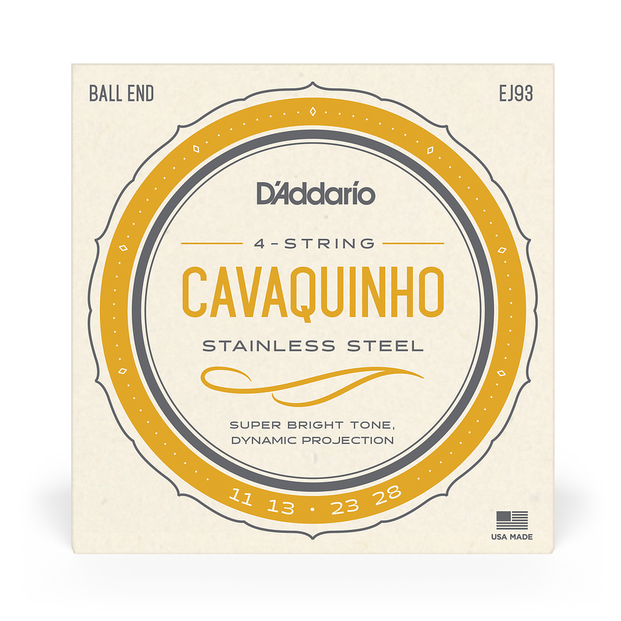 Set de cuerdas Cavaquinho Stainless EJ93 Daddario