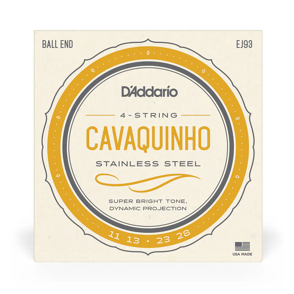 Set de cuerdas Cavaquinho Stainless EJ93 Daddario 2