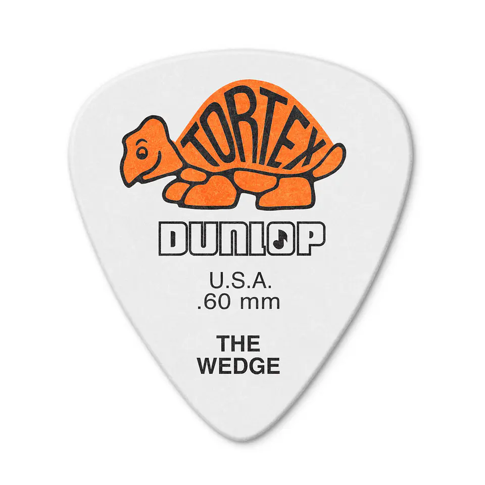 Uñetas Dunlop Tortex Wedge 424R 0.60 Bolsa 72Un 1