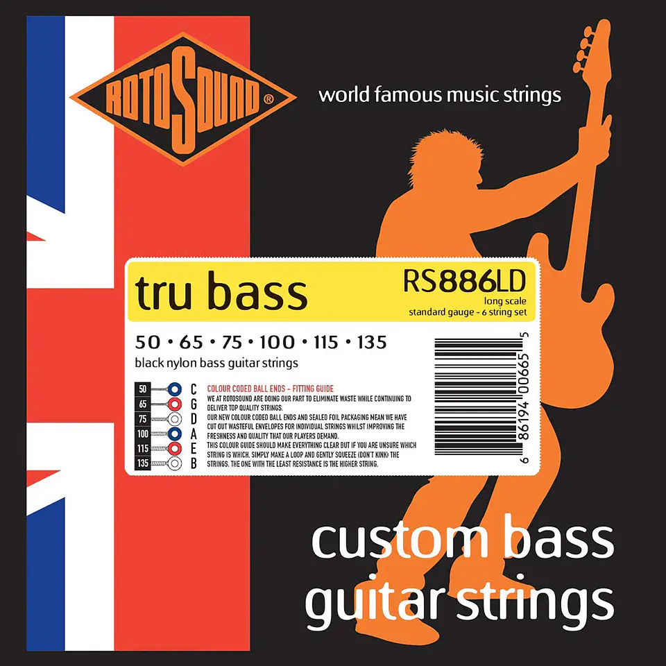 Set Bajo Eléctrico Tru Bass Rs886Ld-F 1