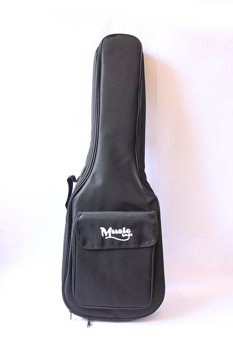 Funda Guitarra Clásica Music Bag Negra Nylon 15mm MUB-122C