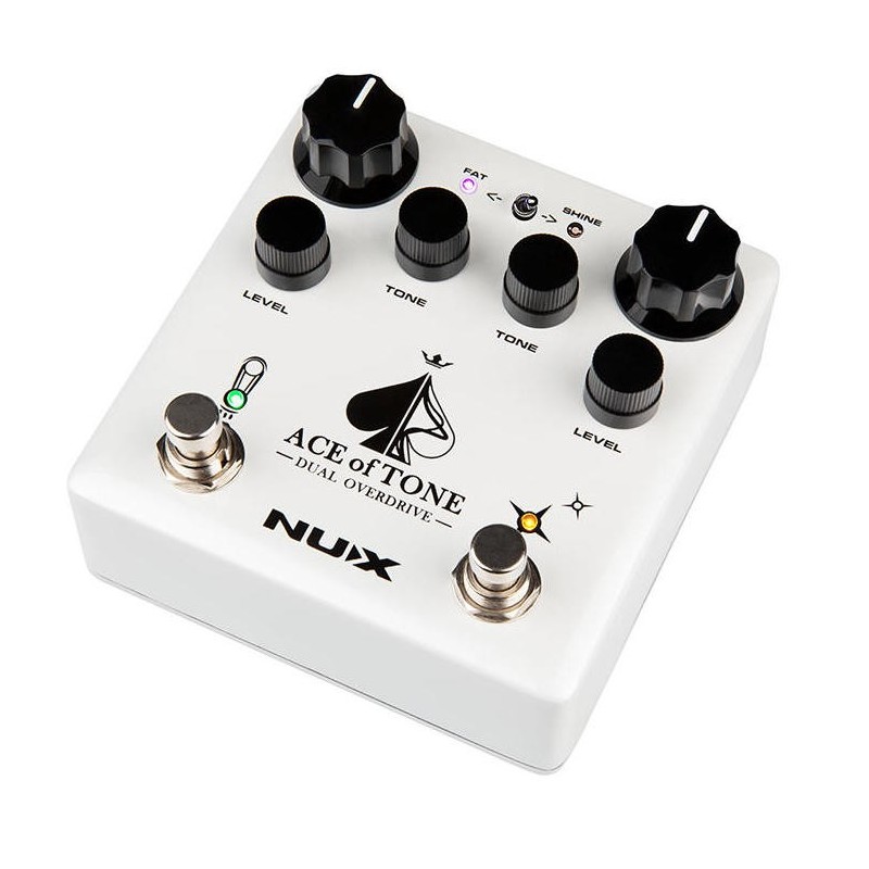 ギター NUX ACE of TONE Pedal de Efecto Nux Overdrive Dual Ace of Tone NDO-5
