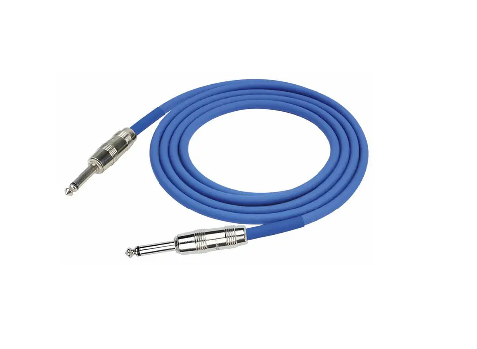 Cable Para Instrumento Azul Plug Kirlin 3 Metros Ipcv-241-3 1