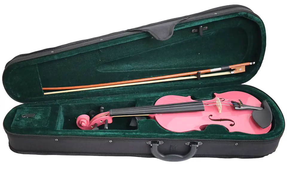 Violín Livorno Color Rosado 3/4 LIV-25PK 4
