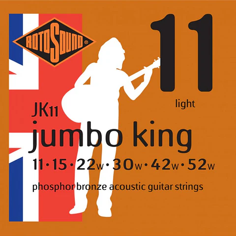 Set guitarra electroacústica JK11(Jumbo King)