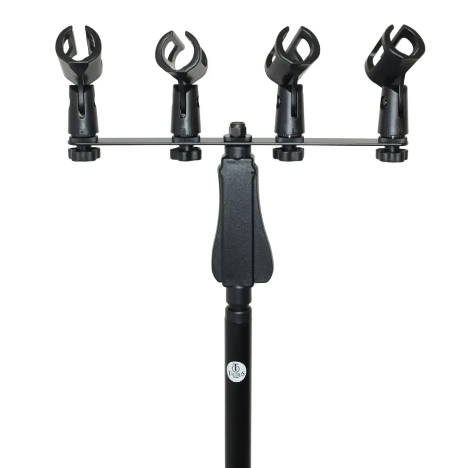 Atril para Cuatro Micrófonos Ajustable Taurus TAU-041 4