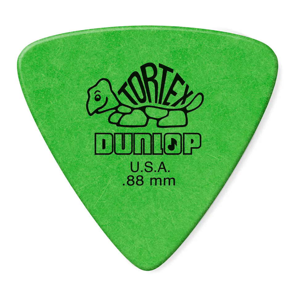 Uñetas Dunlop Tortex 431 Triangulares 0.88mm Pack 6un 1