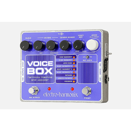 Pedal Armonizador/Vocoder Voice Box Electro Harmonix