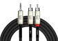 Cable Y Kirlin MiniPlug - 2 RCA 0.3m Y-364PRL - Miniatura 1
