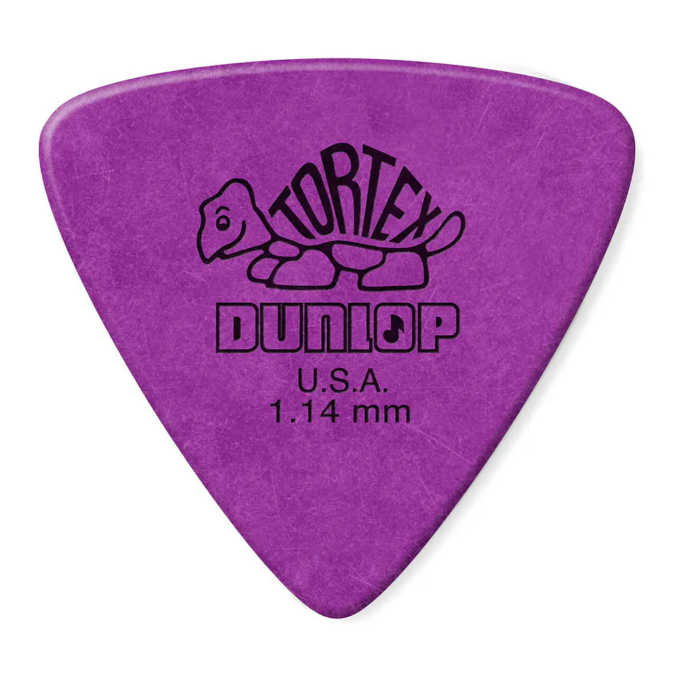 Uñetas Dunlop Tortex Triangle 431R 1.14 Bolsa 72Un 1