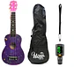 Pack Ukelele Soprano Hana Galax+Funda+Afinador+Strap Allegro - Miniatura 1