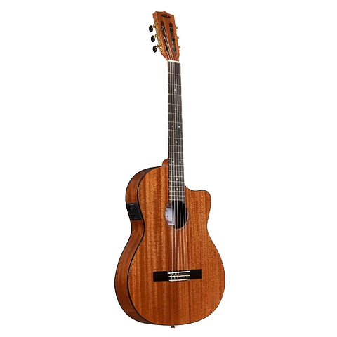 Guitarra Electroacústica Mahogany Thinline Nylon Kala