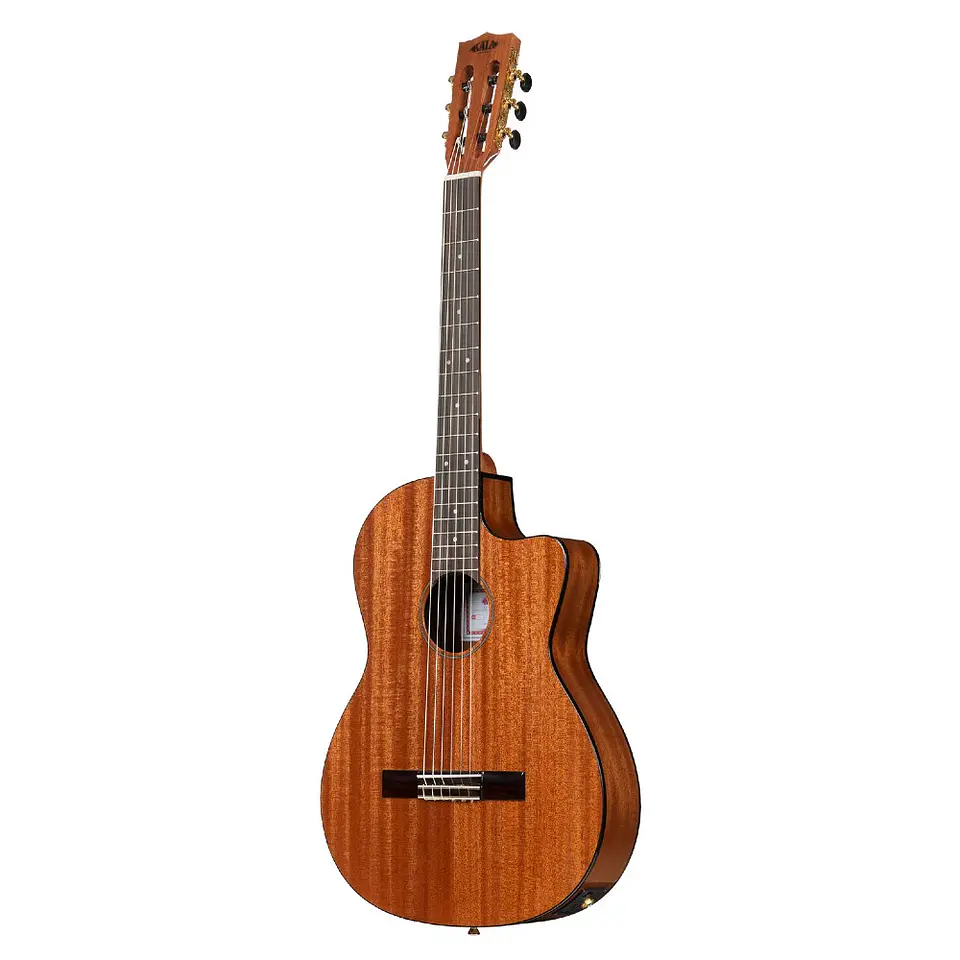 Guitarra Electroacústica Mahogany Thinline Nylon Kala 3