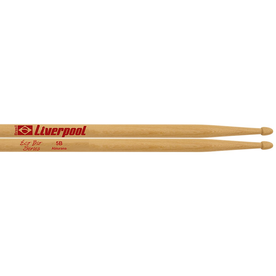 Baquetas Liverpool Eco Bio 5B Punta Madera Eb-5Bm