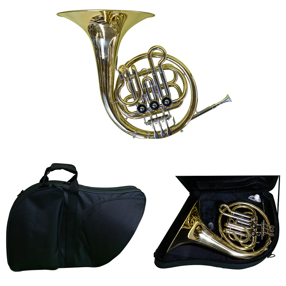 Corno Francés Dorado Allegro 3 Llaves Bb All7742L 1