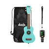 Full pack Ukelele Soprano Kala Ukadelic Frostbite + Afinador Cromático Clip + Correa Allegro
