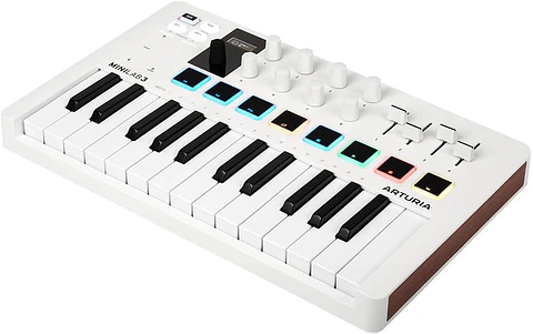 Controlador MIDI Arturia Minilab 3 - Blanco