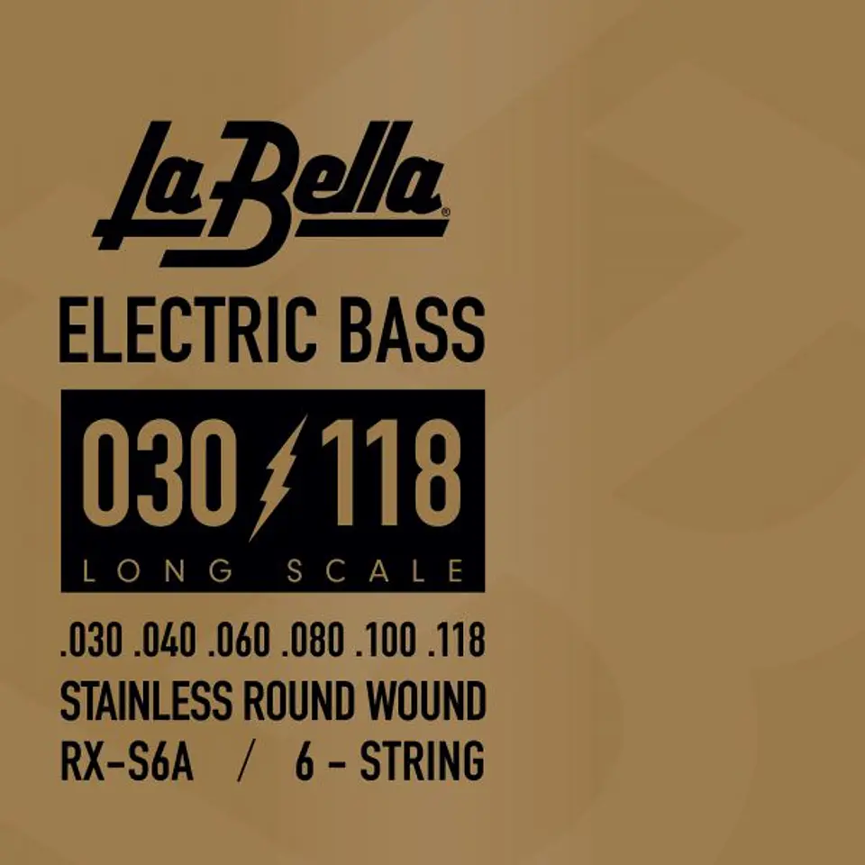 Set de cuerdas para bajo Rx-s6a La bella 30-118 1