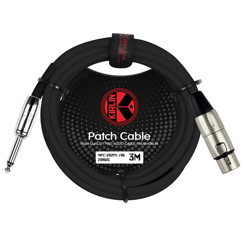 Cable Micrófono Kirlin Xlr (H)- Plug 3M Mpc-282Pn-3