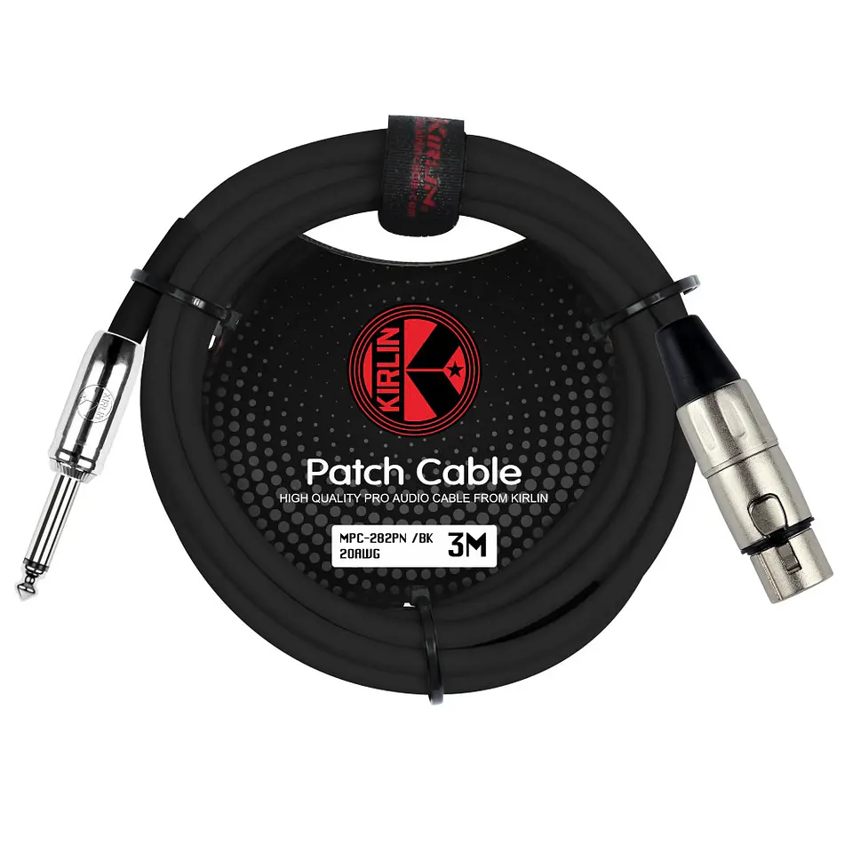 Cable Micrófono Kirlin Xlr (H)- Plug 3M Mpc-282Pn-3 2