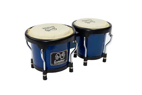 Bongo Kid Tumbao 4''+ 5'' Azul Tp1202 Open Box