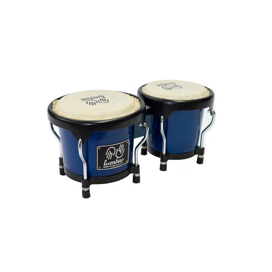 Bongo Kid Tumbao 4''+ 5'' Azul Tp1202 Open Box
