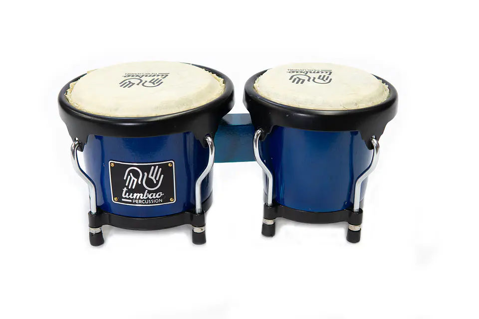 Bongo Kid Tumbao 4''+ 5'' Azul Tp1202 Open Box 5