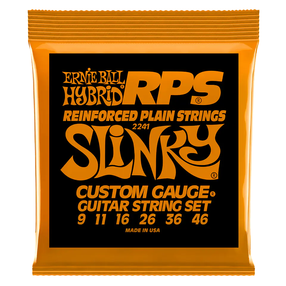 SET DE CUERDAS ERNIE  BALL HYBRID SLINKY RPS 9 – 46 1