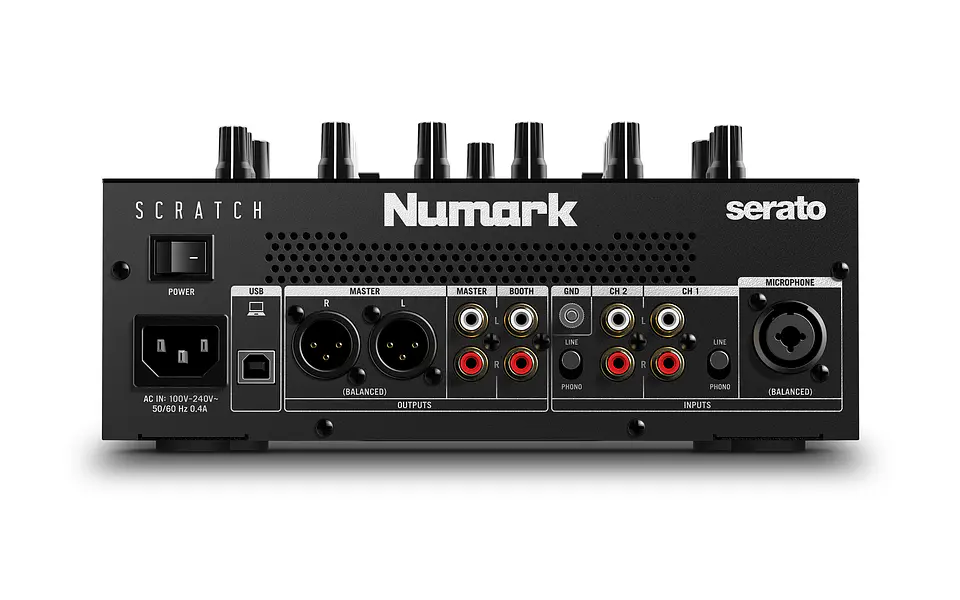 Mixer Dj 2 Canales Scratch - Numark 5