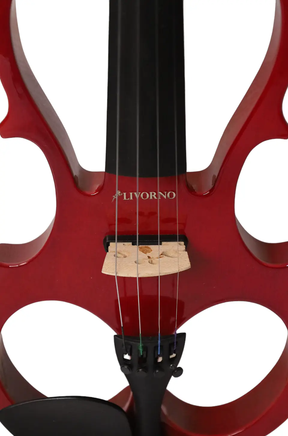 Violín Eléctrico Livorno 4/4 Rojo LIV-E-40RD 4