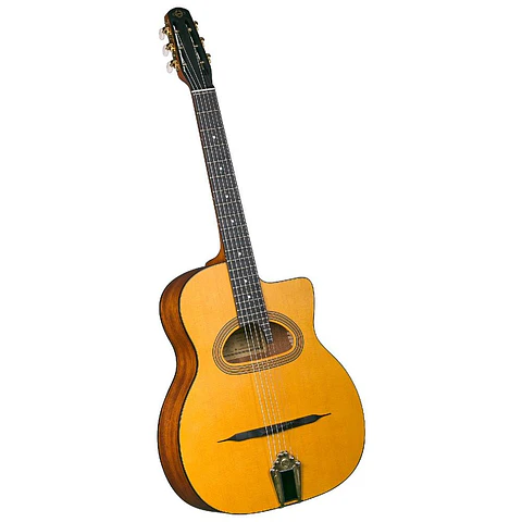 Guitarra Gypsy Jazz Grande Bouche Cigano GJ-15 Gitane