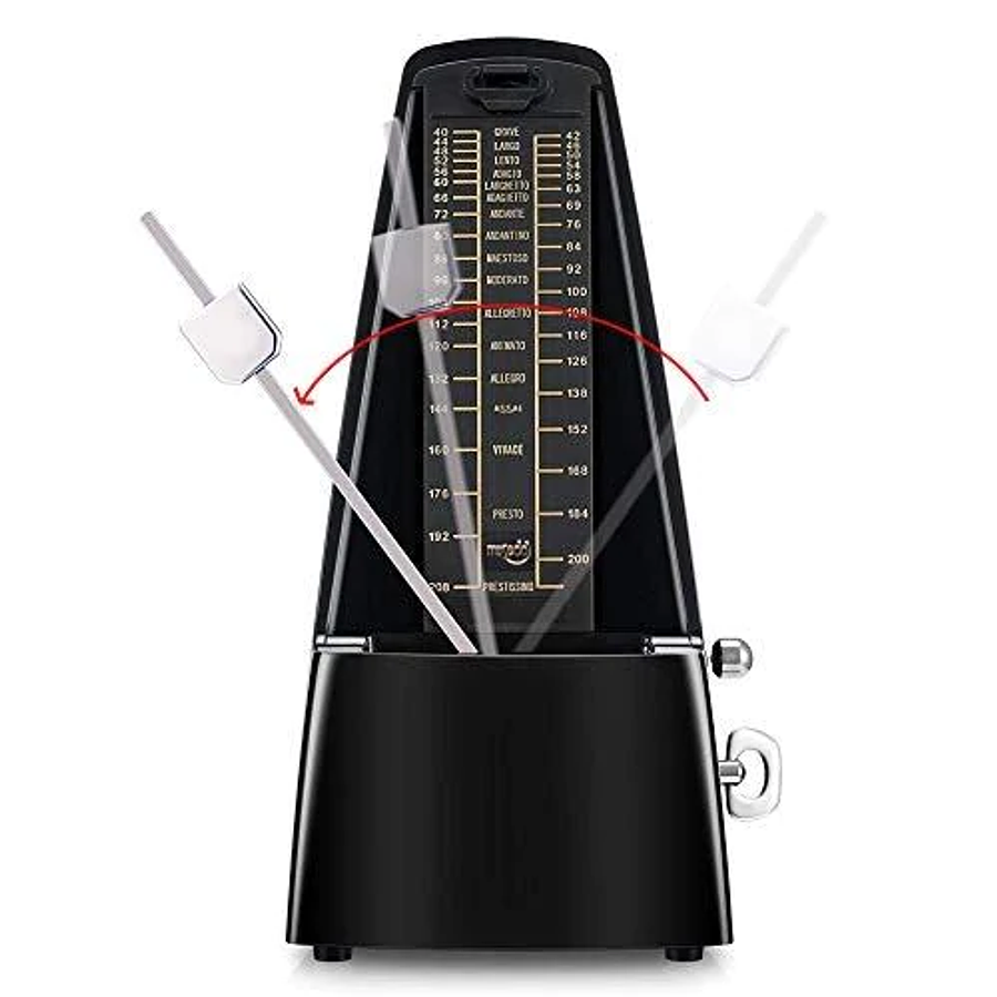 Full Pack Piano Digital Nux WK-400 + Silla para Teclado Pro Negra AP-5104 + Metrónomo Cherub WSM-330