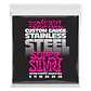 Set de cuerdas Ernie  Ball Super Slinky Inoxidable 9 – 42 - Miniatura 1