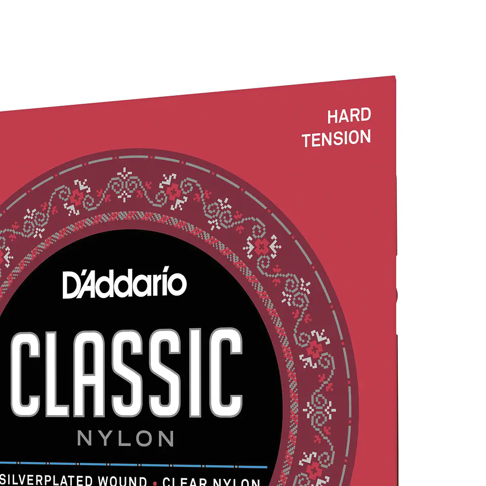 Set Cuerdas Guitarra Clásica EJ27H Hard Tension Daddario 4
