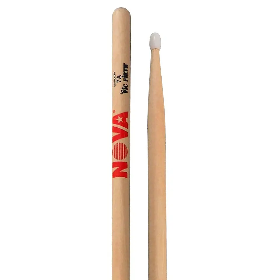 Baqueta Vic Firth 7A Nova Punta de Nylon 2