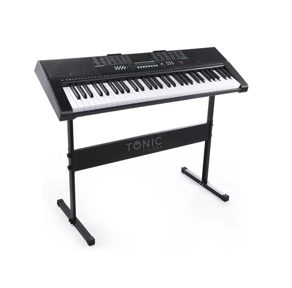 Teclado Musical Piano 61 Notas+Stand Ton-630 1