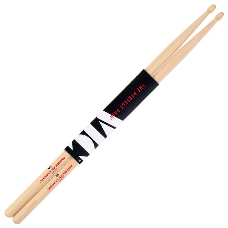 Baquetas Vic Firth 5A American Classic Punta de Madera 1