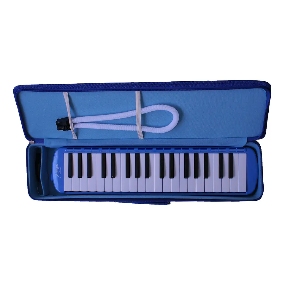 Melódica 37 Notas Allegro Classic Color Azul. All37Bl-D 2