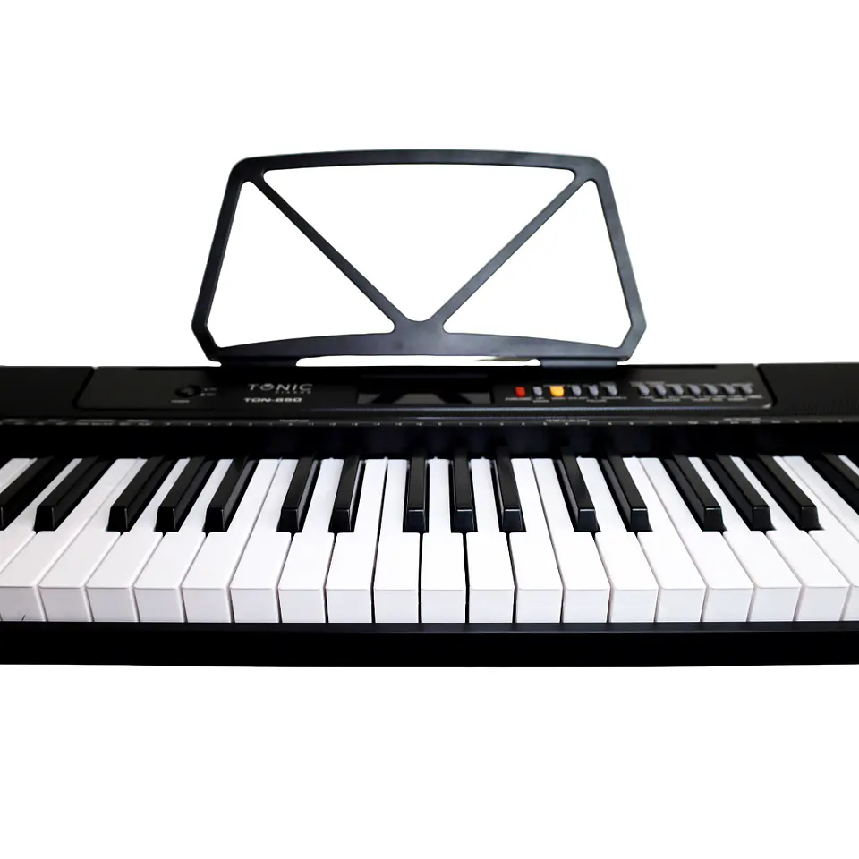 Teclado Musical Piano 61 Notas +Stand+Silla+Aud BLK Ton 650 3