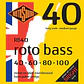 Set Bajo Eléctrico Roto Bass Rb40 - Miniatura 1