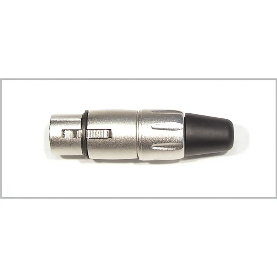 Conector Hembra Plateado X-3214 (2 Unidades) 1