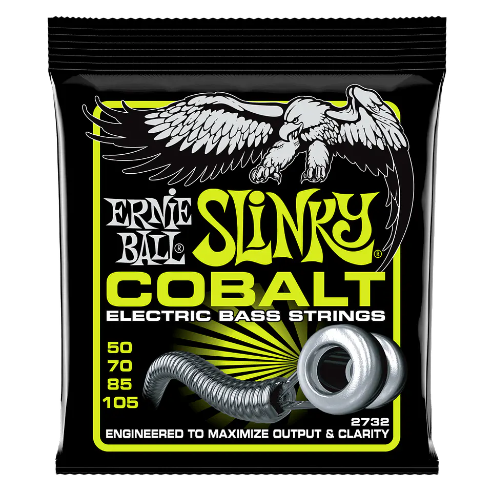 Cuerdas Bajo Eléctrico Slinky Cobalt 50-105 Ernie Ball 2732 1