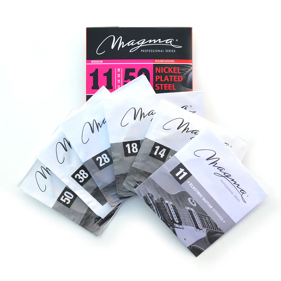 Set Cuerdas Guitarra Eléctrica  GE160N Magma 4